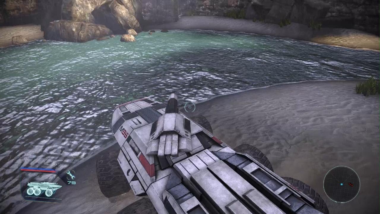 Mass Effect Wrestling and Shooting at A Geth