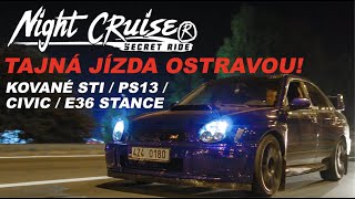 Secret ride around Ostrava, Czech Republic! |  Night Cruise Secret Ride