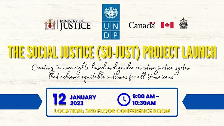 Minister of International Development of Canada, Hon. Harjit Sajjan, speaks on the SO-JUST Project.