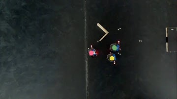 Khepera robot swarm navigation using online panel method (online panel method)