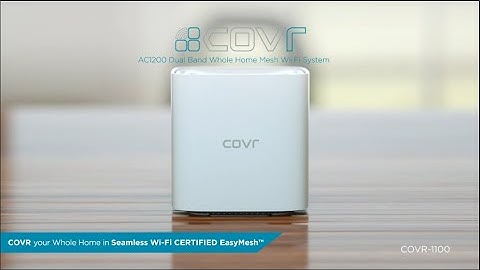 COVR-1100 | Dual Band Whole Home Mesh Wi-Fi Router | Setup Video