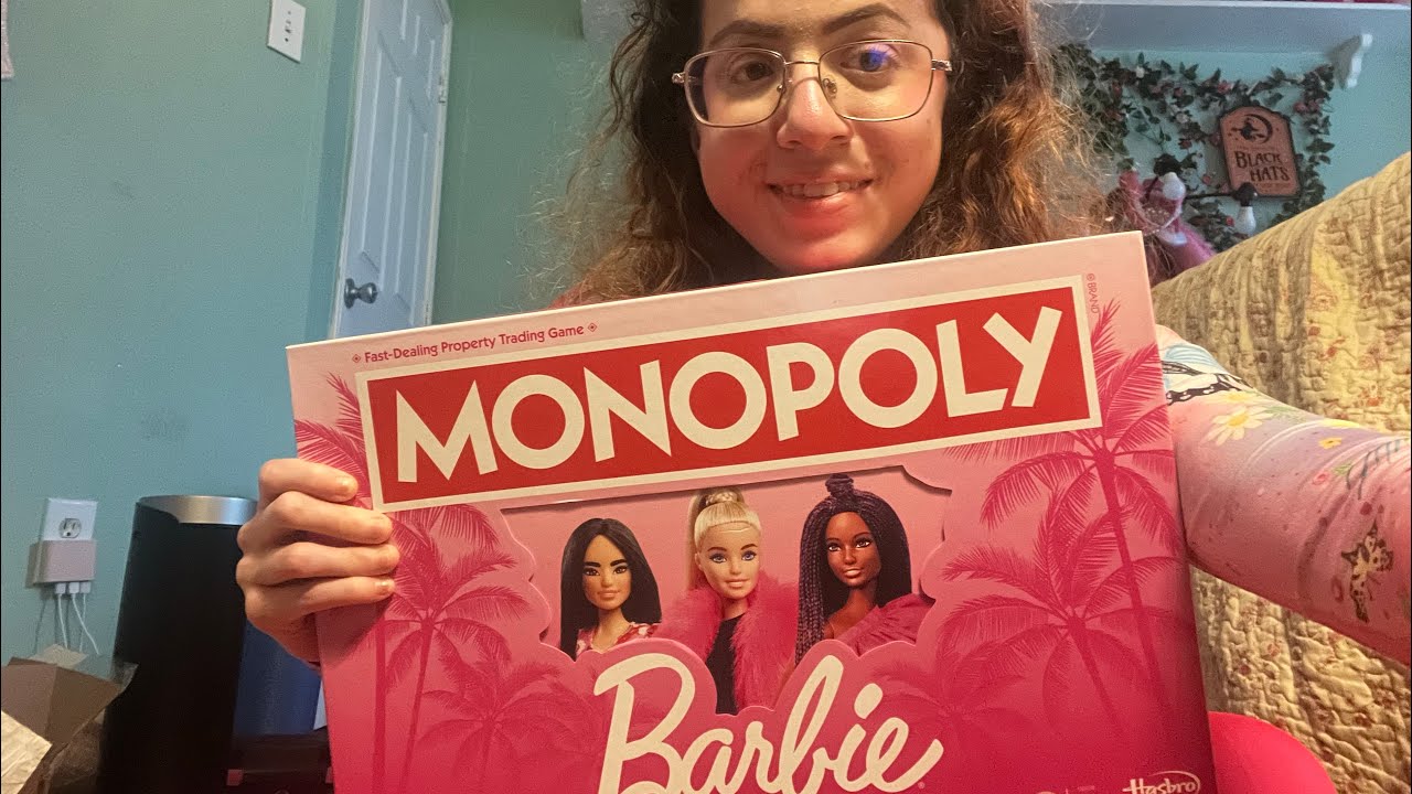Asmr: barbie monopoly