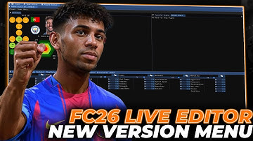 FC 26 Live Editor 26.1.7 | FC 26 Live Editor | Live Editor v26.1.7 - Unlimited Money & More