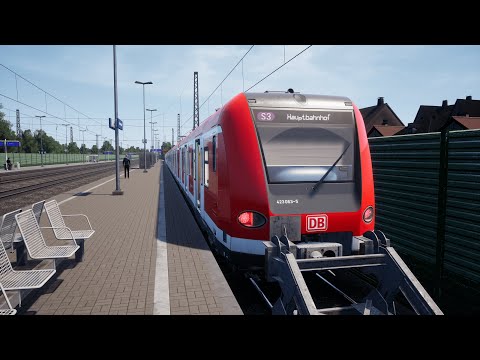 Train Sim World 2 (TSW2) - Empty train from Munich main station to Mammendorf Platform 7