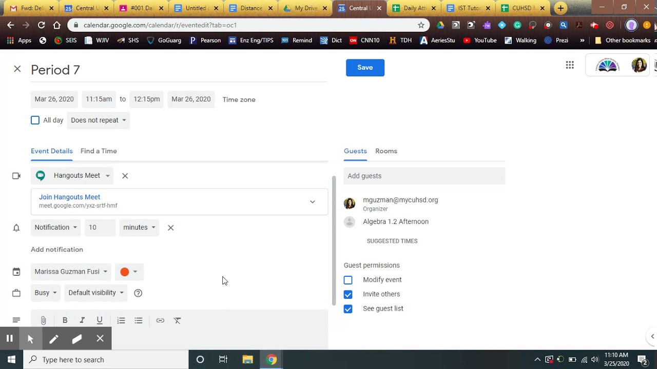Create A Google Meet For Your Classroom YouTube