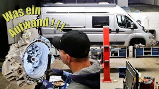 Transmission has to come out!😖 Replacing the slave cylinder, master cylinder, and clutch on the D... Fiat Ducato Clutch Replacement