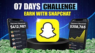 7 Days Snapchat Monetization Challenge Do You Make Money From Copy-Paste Videos?