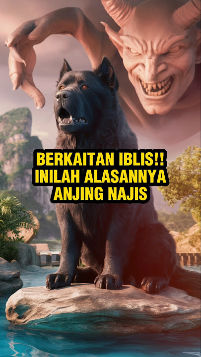 Related to the Devil!! This is the reason why dogs are unclean and forbidden #Islamicstory #fullo...