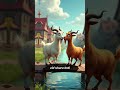 Two silly goats | moral stories for kids in urdu | kids moral stories #cartoon #moralstories #story