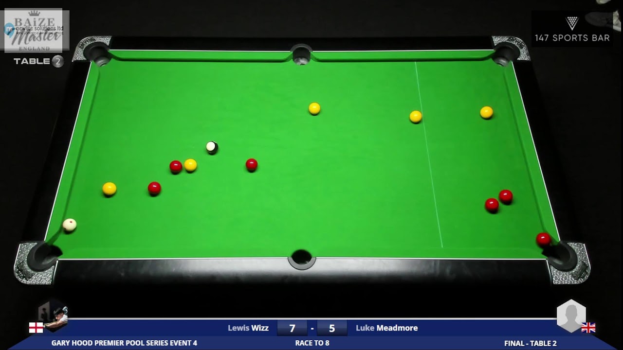 Gary Hood Premier Pool Series Event 4