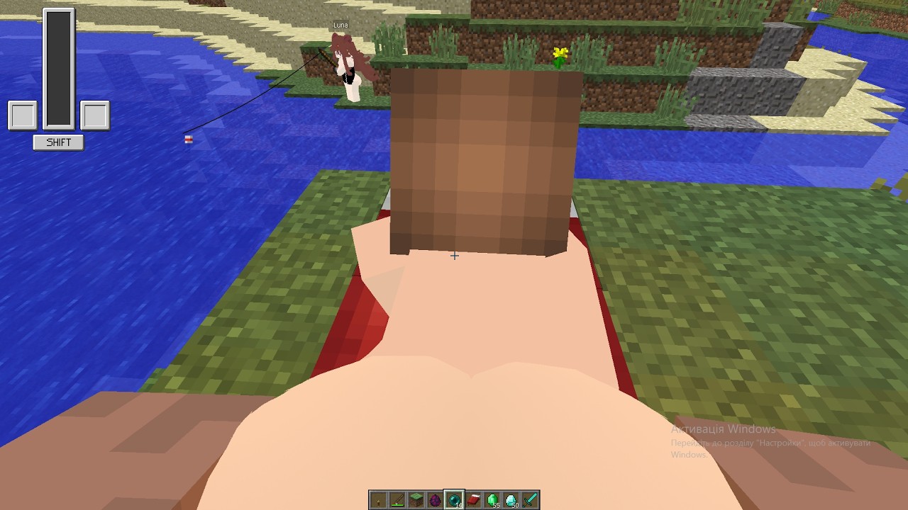 I ADDED WOMAN to MINECRAFT JENNY (no blurr)