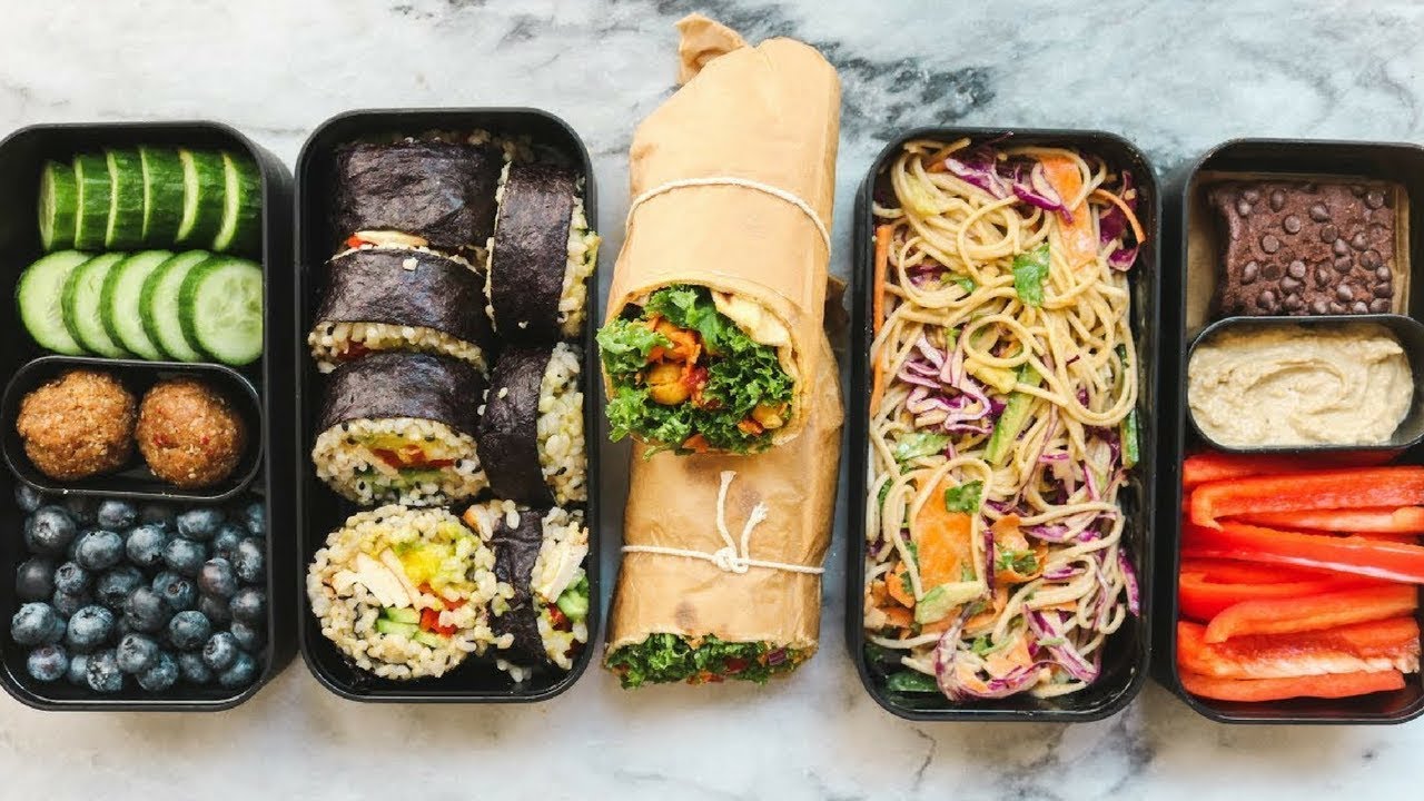 On the Go Vegan Lunch Ideas for School or Work (Bento Box