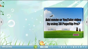 Add General Button on Flash FlipBook with 3D PageFlip Professional