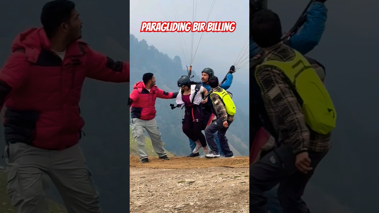 Paragliding in Bir Billing 