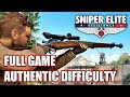 Sniper Elite Resistance Full Game Walkthrough Authentic 