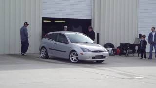 Ja-Red's Turbo ZX3 at the 2010 Topspeed Focus Dyno Day