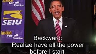 Barack Obama Reverse Speech Analysis Refers To Constitution As 'Weapon'