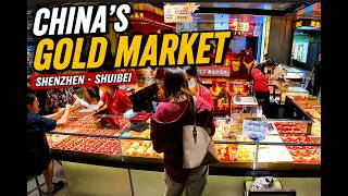 Full Inside China’s Huge Gold Market 🇨🇳 | Shuibei Jewelry Market, Shenzhen Update