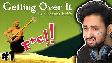 THE NOOB PLAYS GETTING OVER IT FOR THE FIRST TIME | GAMEPLAY #1 | THE NOOB