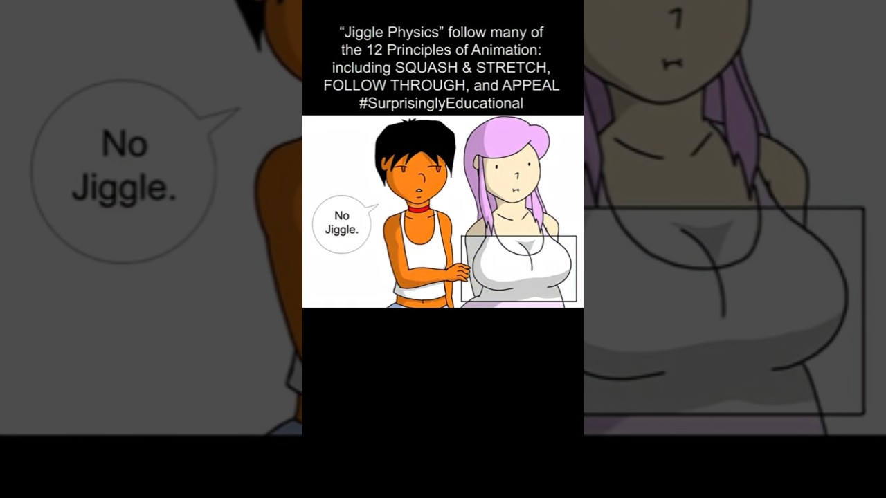JIGGLE PHYSICS follow the principles of animation! 