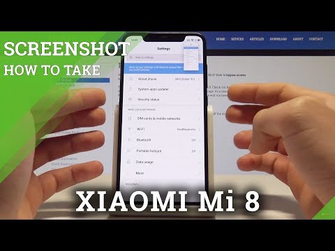 How to Take Screenshot on XIAOMI Mi 8 - Capture Screen Methods