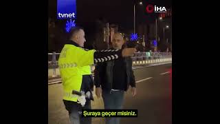Zil Zurna Sarhoş Adam Polislere Taktik Verdi