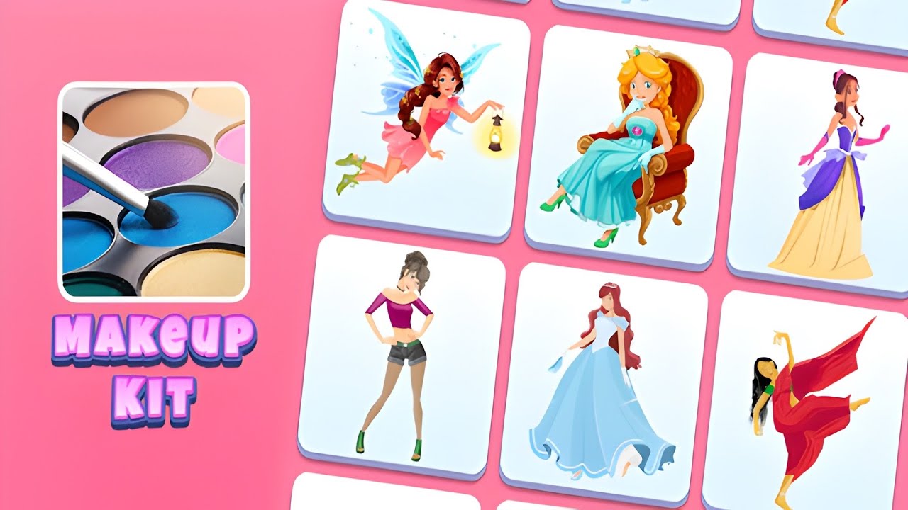 Makeup Kit - Color Mixing (by Crazy Labs) IOS Gameplay Video (HD)