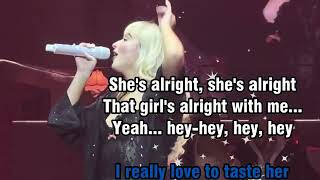 Superfreak - Sabrina Carpenter Concert Mix Karaoke + Video ( Rick James )