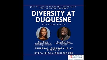 Diversity at Duquesne