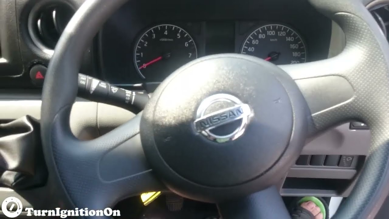 Nissan NV350 Caravan 2.5 (E26) - Start up