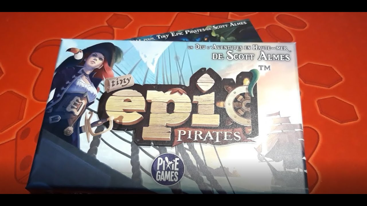 Tiny Epic Pirates - Découverte - Partie Solo