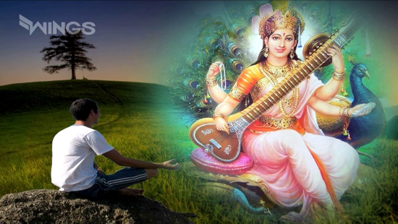 Om Shreem Hreem Saraswatyai Namaha   Saraswati Mantra   Meditation Chant By Shailendra Bhartti