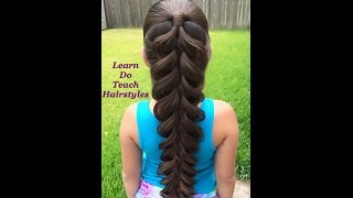 5 Strand - Pull Through Braid Effect 5 Strand - Pull Through Braid Effect