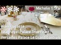 Alain ducasse royal palace true feast michelin star fine dining versailles palace le grand contrle