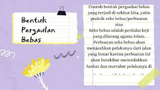 Larangan Pergaulan Bebas Kelas X SMK