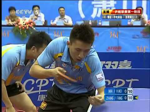 2011 Chinese Super League @CCTV : MA Lin / HAO Shu...