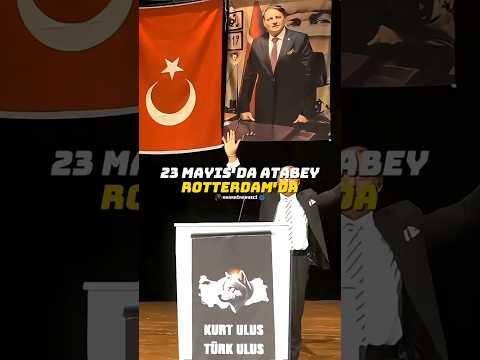 23 Mayıs 2026 Cumartesi günü, Rotterdam’da Türk milletinin evlatları tarihi bir buluşmada bir araya