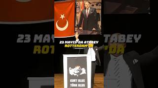23 Mayıs 2026 Cumartesi günü, Rotterdam’da Türk milletinin evlatları tarihi bir buluşmada bir araya