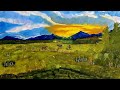 This loose brushwork technique is hypnotizing #oilpainting #process #satisfying