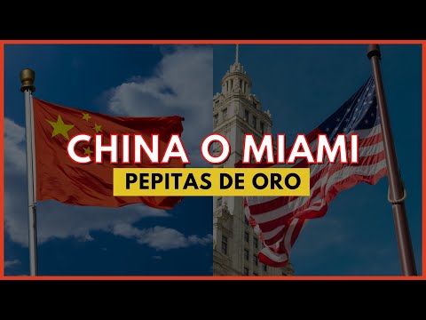 CHINA o MIAMI - Pepitas de oro