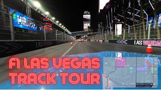 Formula 1 F1 Las Vegas Grand Prix Track Tour