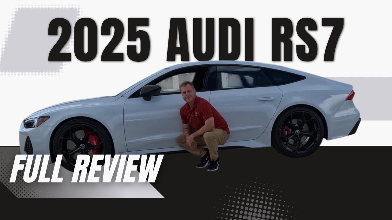 Обзор BamaCooley: внутри Audi RS7 Sportback Performance 2025 года | 621-сильный зверь