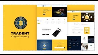 Tradent - Cryptocurrency Theme | Themeforest Templates