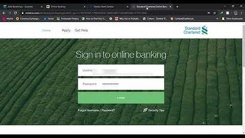 Finding Zambian Banks