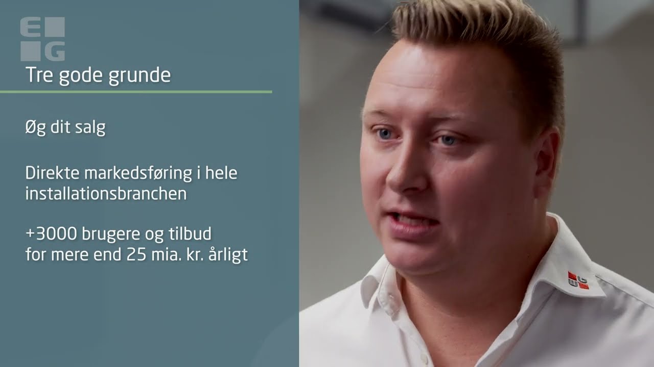 EG Partneraftale for installationsbranchen: EG Kalkia & EG CalWin Dynamic
