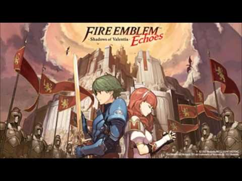 Fire Emblem Echoes: Shadows of Valentia Fearless white blade Alm + Celica Mix
