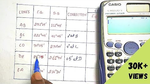 local attraction | compass surveying