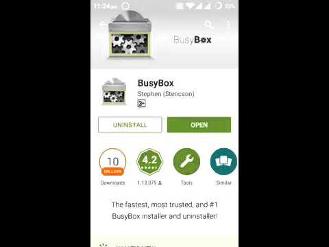 How to install busy box on any rooted android