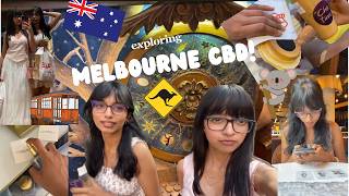 Exploring Melbourne CBD | Melbourne Central | spell box | F1 merch