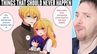 ANIME FANS GOING WILD OVER AQUA x RUBY - Anime Memes